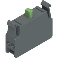 Kontaktní jednotka plast 1NO Pružinová svorka do panelu Teplota: -40..80° C IP20