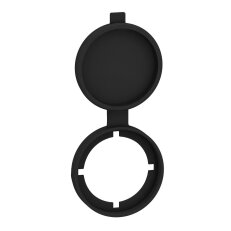 USB/RJ45 ochranný kryt IP65/IP67, měkčený plast, černý SCHNEIDER ZBSP1