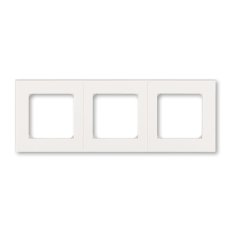LEVIT M Trojrámeček perleťová/ledová bílá ABB 3901H-A05030 68