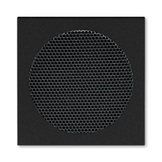 Kryt pro reproduktor s kulatou mřížkou 5016H-A00075 63 onyx Levit ABB