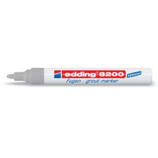 Permanentní pero s kulatým hrotem 2-4mm na spáry/barva šedá EDDING 8200