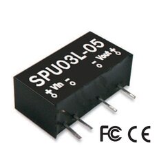 MEAN WELL SPU03N-05 Měnič DC/DC modulový 3W 5V