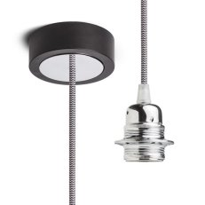 HEX závěsná sada ČZ+Č/BK+CHO+CHK1 230V E27 28W RENDL R11910