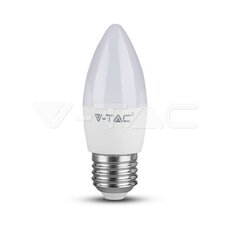 LED Bulb 4,5W E27 Candle 3000K VT-1821, V-TAC SKU2143421