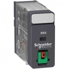Schneider RXG11B7 Relé Zelio RXG, 1 C/O , 10 A, 24 V AC, testovací tlačítko