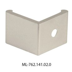 Plastový stříbrný úchyt k profilu RS, RD MCLED ML-762.141.02.0
