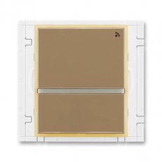 Vysílač RF dvojnásobný 868 MHz 3299E-A21908 25 kávová/led. opálová Element ABB