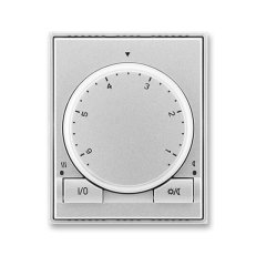 Termostat otočný univerzální 3292E-A10101 08 titanová Time ABB