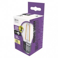 LED žárovka Filament 2W(25W) 250lm E27 WW mini globe Emos teplá bílá
