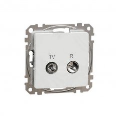 Sedna D/E TV R zásuvka průběžná 7dB, Bílá SCHNEIDER SDD111474R