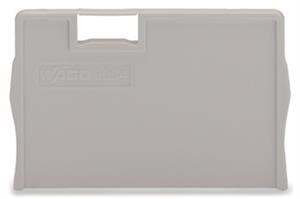 Vylamovací přepážka Tloušťka 2 mm s přesahem šedá WAGO 2004-1293