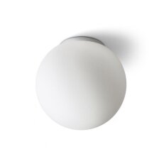 BOLLY 26 stropní opálové sklo/chrom 230V E27 15W IP44 RENDL R13694