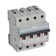 TX3 JISTIČ, 4 PÓLOVÝ, CHAR. C, 4A 6000A LEGRAND 403557
