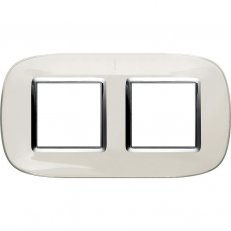 Legrand HB4802/2DB BTAX Rámeček2+2 BÍLÁ