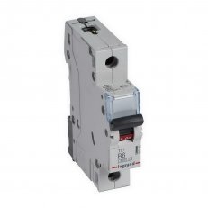 TX3 JISTIČ, 1 PÓLOVÝ, CHAR. B, 6A 6000A LEGRAND 403353
