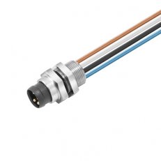 Kulatý zásuvný konektor SAIE-M8R-4-0.5U-FP-M8 WEIDMÜLLER 1861290000