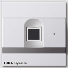 Čtecí jednotka Keyless In Fingerprint TX_44 čistě bílá GIRA 261766