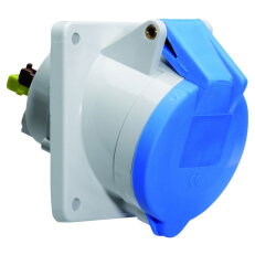 Zásuvka vestavná 32A 4p 230V IP44 9h Quick-Connect BALS 12763