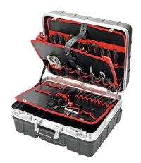 Plastový kufr CHAMPION s nářadím 375x485x250 mm (21 ks) CIMCO 170600