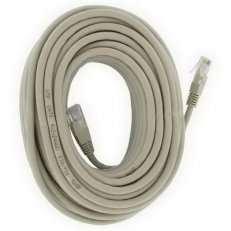 Síťový kabel CAT 6-UTP, s RJ 45 konektory, 15 m, šedý KOPP 33369552