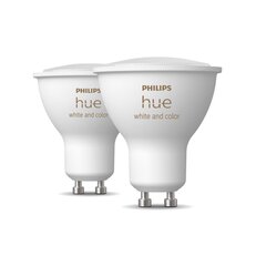 Philips Hue White and Color ambiance LED žárovka GU10 350lm (2ks)