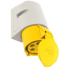 PCE 125-4 zásuvka nástěnná 5P, 32A/110V, 4