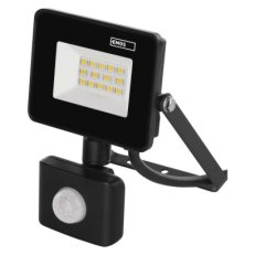 LED reflektor SIMPO s pohybovým čidlem, 10,5W, černý, neutrální bílá EMOS ZS2312