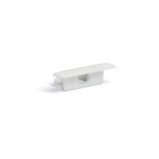 Záslepka s otvorem KLUŚ MICRO-NK-OTW pro AL profil, šedá /24347/ C24346C02TW
