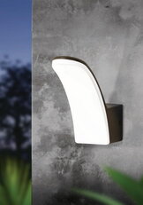 Nástěnné svítidlo FIUMICINO LED 12W IP44 černá/bílá EGLO 98148