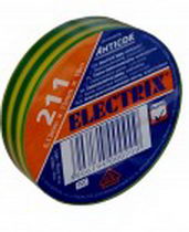 Izolační páska ANTICOR 211 PVC 19x10x0,13 žluto-zelená