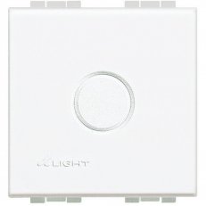 BTICINO LIVINGLIGHT ZÁSLEPKA S VYMAČKÁVACÍM OTVOREM 2MODULOVÝ BÍLÁ N4951