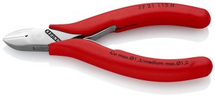 KNIPEX Boční štípací kleště pro elektroniku s průvlečným kloubem 115 mm
