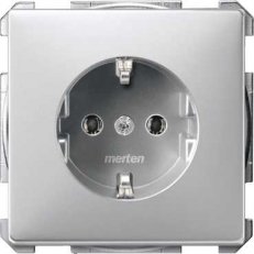 Schneider MTN2301-4060 Zásuvka 250V/16A s bočními zemnícími kontakty,S-Design