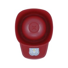 SYHO/R1/LX-W/WF Siréna s majákem Symphoni LX červený kryt bílý maják 120dB IP21C