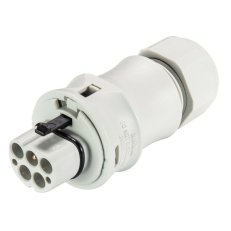 vidlice na kabel gesis RST, 4-pól, průchodka 6-10mm, šroubové svorky, šedá