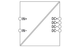 Převodník DC/DC vstupní napětí 24 V DC Výstupní napětí 12 V DC WAGO 787-1650