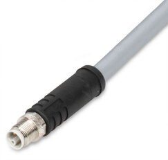 Napájecí kabel Zástrčka M12L  přímá 5pól. WAGO 756-3503/050-050