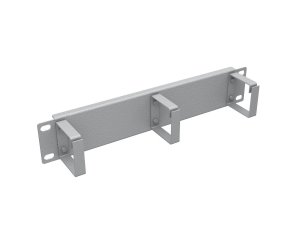 VP-10-1-G Vyvazovací panel 10" 1U, kovový, RAL 7035   SOLARIX 86010301