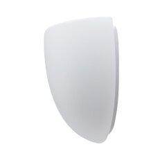 Přisazené svítidlo se skleněným stínidlem OSMONT LYRA 2 13W IP43 E27 PIR bílá