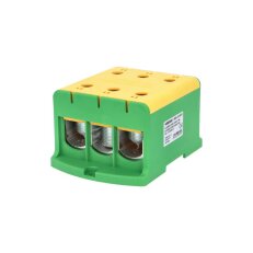 Svorka univerzální UK 240/3 PE 425A 1pól. AL/CU krytá zel.-žl. na panel 1006646