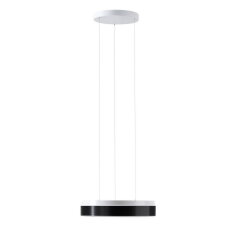 Závěsné LED svítidlo s plastovým stínidlem OSMONT DELIA LEC2 24W IP40 3K bílá