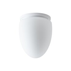 Přisazené svítidlo se skleněným stínidlem MIRA 13W IP41 E27 bílá OSMONT MIR42430