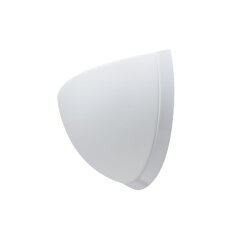 Přisazené svítidlo se skleněným stínidlem NELA DL2 10W IP43 E27 PIR bílá