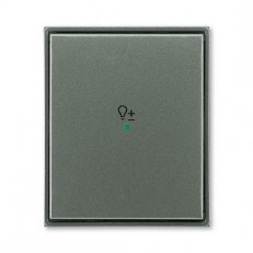 ABB Time Kryt 1násobný symbol stmívání antracitová 6220E-A01004 34