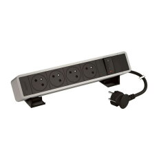 ONDESK 4X2PT VYPÍNAČ ČERNÁ/HLINÍK