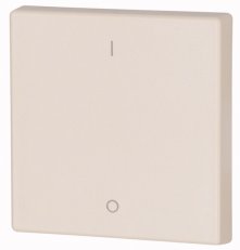CWIZ-01/12 Kryt RF tlačítka 55x55mm 1-0 Krémová matná Eaton 147590