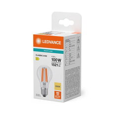 Světelný zdroj LED CLASSIC A V 11W 830 Clear E27 LEDVANCE 4099854482564