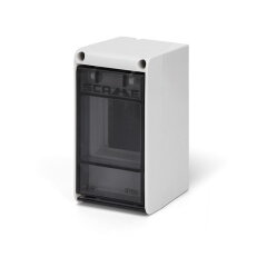 Násténná přístrojová skříň IKONA IP66-2 DIN 71x140x100mm SCAME 679.1002