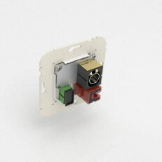 Multimediální zásuvka R-TV-SAT RJ45 s optic.kon. 21545 Cat. 6 UTP ELKO EP