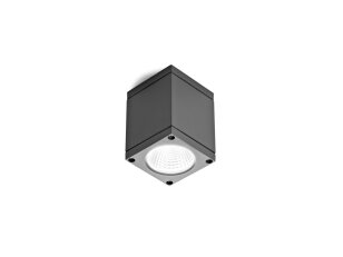 Venkovní stropní svítidlo KUBO, A DALI/PUSH 6W 3000K antracit LED2 5130334D